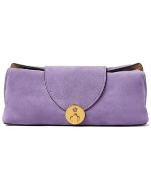Versace Clutch Calf Leather - Purple