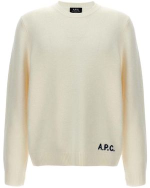 A.P.C. 'Edward' Sweater - Natural