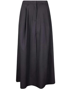Thelatest Long Skirt - Gray