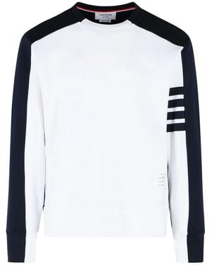 Thom Browne Cotton Sweatshirt - Black