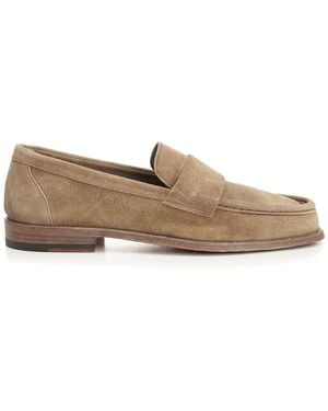 Corvari Suede Moccasin - Brown