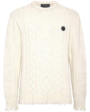 Philipp Plein Jumper - Natural