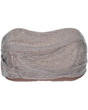 GIUSEPPE DI MORABITO Top By Made Of Polyamide - Grey
