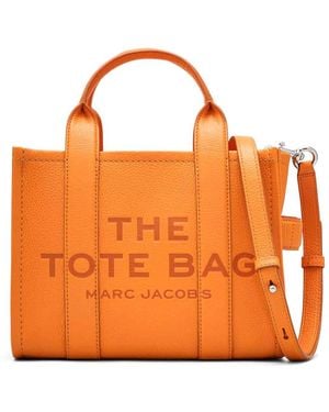 Marc Jacobs The Small Leather Tote - Orange