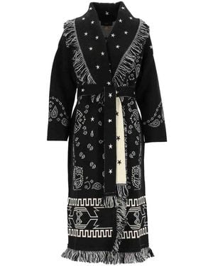 Alanui Cappotto Bandana - Nero