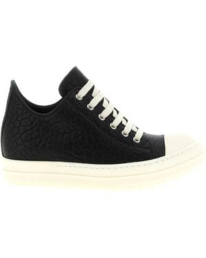Rick Owens Low Sneaks' Sneakers - Black