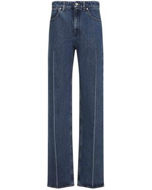 Jil Sander 114 Treated Trousers - Blue