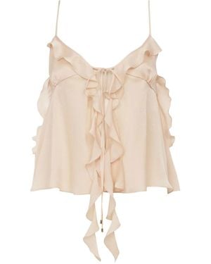 Chloé Camisole Top - Natural