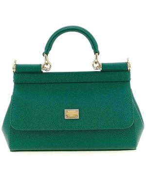 Dolce & Gabbana Sicily' Mini Handbag - Green