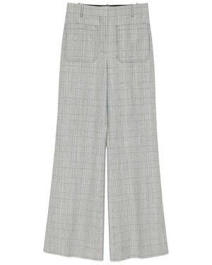 Victoria Beckham Alina Pants - Gray