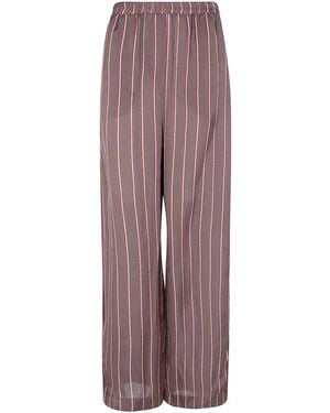 Frankie Shop Baxter Fluid Track Trousers - Purple
