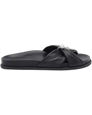 Jimmy Choo Rafi Pump Sandals - Black