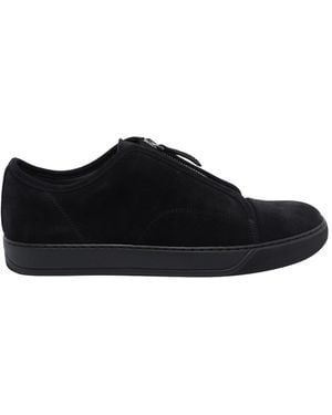 Lanvin Dbb1 Zip Sneakers - Black