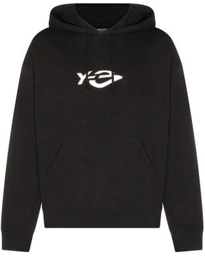 Y-3 Liquid Logo Hoodie - Black