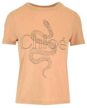 Chloé Jersey T-Shirt - White