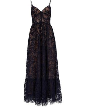MICHAEL Michael Kors Long Lace Dress - Blue