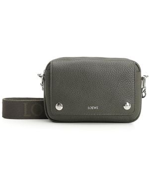 Loewe Borsa A Tracolla Con Ciottoli - Grigio