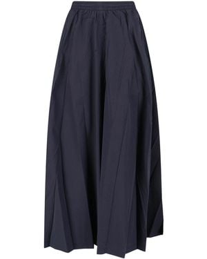Balenciaga Flared Skirt - Blue