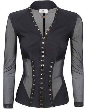 Elisabetta Franchi Jacket - Black