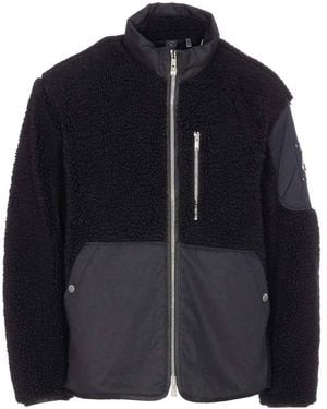 Moose Knuckles Down Jacket Frontal Zip Closure - Black