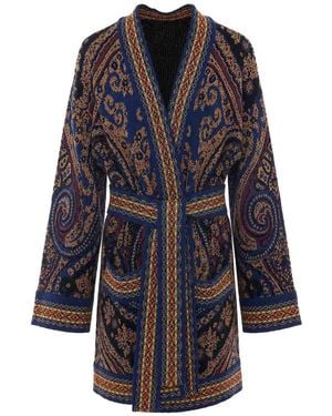 Etro And Cardigan - Blue