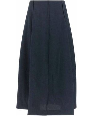 Theory Parachute Skirt - Blue