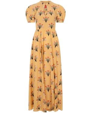 La DoubleJ Petal Dress - Metallic