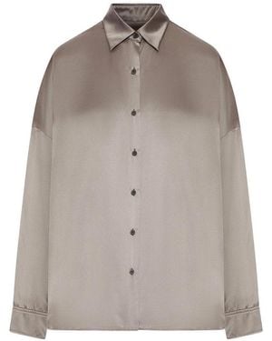 Dries Van Noten Silk Shirt - Grey