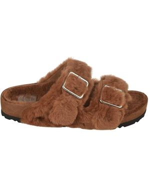 Birkenstock Mules - Brown