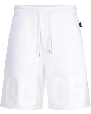 Gcds Bermuda Shorts Made Of Cotton - White