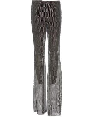 ROTATE BIRGER CHRISTENSEN Stretch Fabric Trousers - Grey