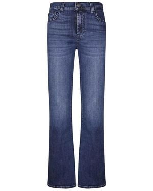 7 For All Mankind Bootcut Jeans - Blau