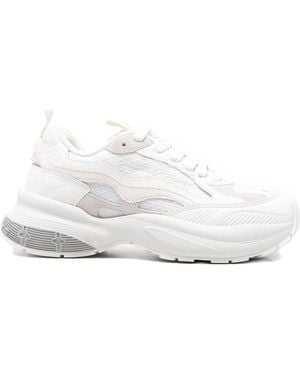 Emporio Armani Mesh Trainers - White