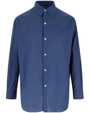 Kaptain Sunshine Cotton Shirt - Blue