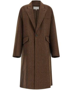 Maison Margiela Cocooning Coat - Brown