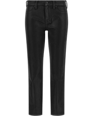 7 For All Mankind Vaqueros Rectos - Negro