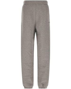 The Attico Logo Embroidery Joggers - Grey