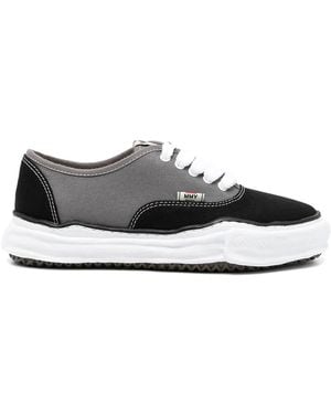 Maison Mihara Yasuhiro Baker Original Sole Canvas Low Trainer - White