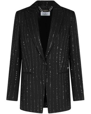 Philipp Plein Boyfriend Fit Blazer - Black