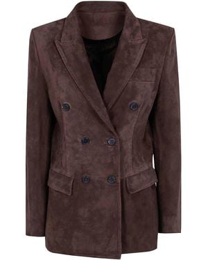 Seventy Suede Jacket - Brown