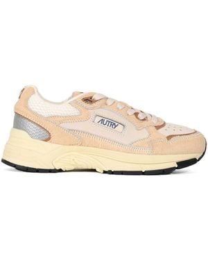 Autry Hyperway Low Trainers - Natural