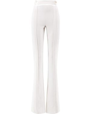 Elisabetta Franchi Celana Daily Trousers - White