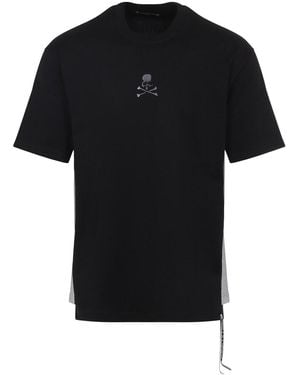 Mastermind Japan Side Panel Short Sleeves Tee - Black