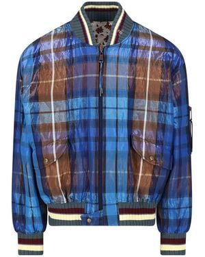 Vivienne Westwood Reversible Bomber Jacket - Blue