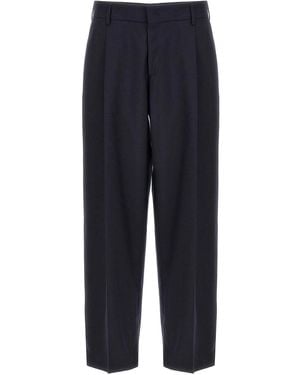 Cellar Door Front Pleat Trousers - Blue