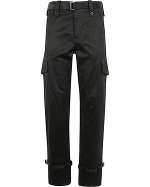 Sacai Cotton Chino Pants - Black