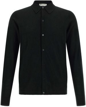 LARMERI STUDIO Shirt Polo Shirt - Black