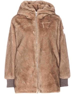 Tatras Mocha Arabis Down Jacket With Zip Closure - Brown