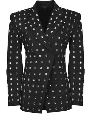 GIUSEPPE DI MORABITO Blazer Made Of Cotton Blend - Black