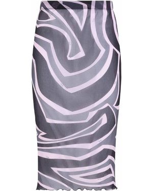 PUCCI Midi Skirts - Grey